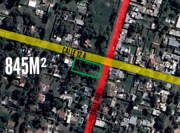 Terreno · 845m² · Terreno en Venta - 845 m² - City Bell, La Plata