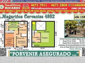 Casa · 93m² · 3 Ambientes · Porvenir Asegurado Casa Solita No Es PH No Se Comparte Nada