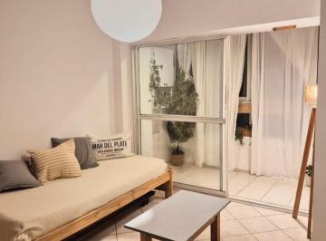 Departamento · 40m² · 1 Ambiente · Monoambiente en Alquiler con Vista Al Mar.