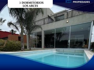 Casa · 242m² · 4 Ambientes · 3 Cocheras · Casa Los Arces La Cañada de Pilar en Venta - Cuan Propiedades