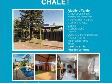 Casa de 10 ambientes, Posadas · Se Vende o Alquila Chalet de 2 Plantas en Posadas Misiones