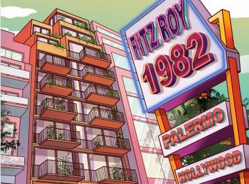 Departamento 30m² Venta Palermo Hollywood · Monoambiente en Venta en Fitz Roy 1982 – 5º Piso, Ideal Inversión.