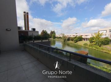 Departamento · 63m² · 2 Ambientes · Departamento 2 Ambientes Dúplex en Venta con Vista a La Laguna. Barrio Lago Escondido, Nordelta.