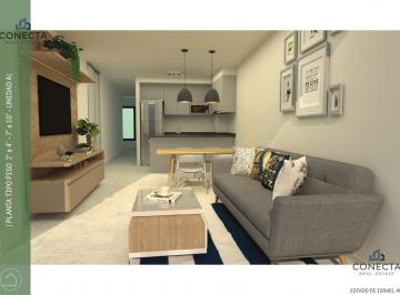 Departamento · 68m² · 3 Ambientes · Vende Dept. 3 Amb. + Terraza en Construcción Estrenar en Almagro