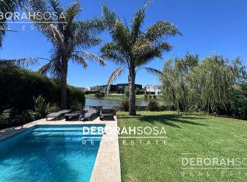 Casa · 200m² · 5 Ambientes · 2 Cocheras · Casa en Venta 5 Amb Al Agua El Canton Zona Norte
