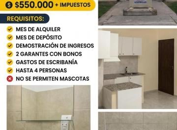 Departamento de 3 ambientes, Coquimbito · Alquiler Departamento Para 4 Personas