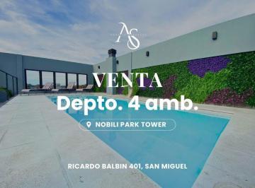 Departamento · 112m² · 4 Ambientes · Departamento - San Miguel