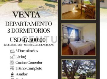 Departamento · 63m² · 5 Ambientes · 1 Cochera · Venta Dpto 3 Dorm. - Apto Crédito / Iaf - Seguridad 24hs - Vista Sierras