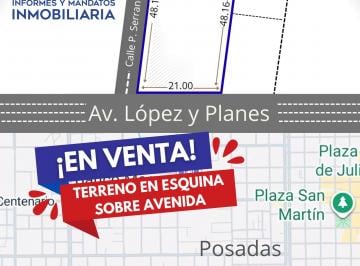 Terreno · 1000m² · Venta - Terreno Sobre Av en Esquina