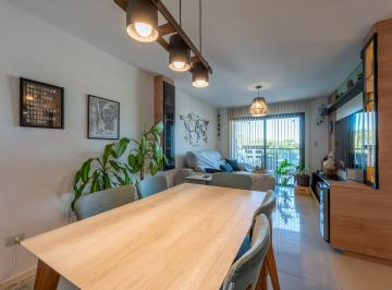 Departamento · 105m² · 4 Ambientes · 1 Cochera · Casonas de Manantiales Departamento 2 Dorm. con Balcón y Asador Cochera
