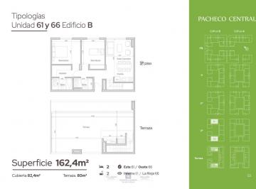 Departamento · 82m² · 3 Ambientes · Departamento - General Pacheco