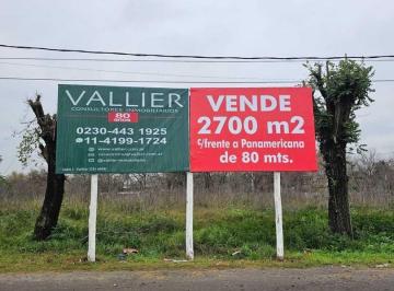 Terreno · 2741m² · Terreno Lote en Venta en Manuel Alberti, Pilar, G. B. a. Zona Norte