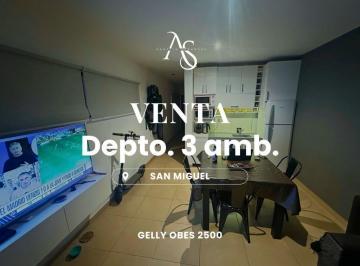 PH · 50m² · 3 Ambientes · 1 Cochera · PH - San Miguel