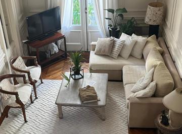 Departamento · 95m² · 4 Ambientes · Alquiler – 4 Ambientes Amoblado + Escritorio en Barrio Norte