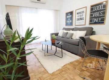 Departamento · 50m² · 3 Ambientes · Departamento 3 Ambientes con Balcón en Palermo en Alquiler Temporario