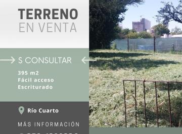 Terreno , Río Cuarto · Vendo Terrenos Zona de Gran Crecimiento en La Ciudad.