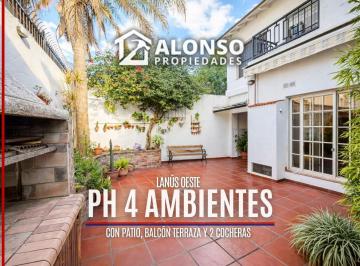 PH · 147m² · 4 Ambientes · 2 Cocheras · Venta - PH 4 Ambientes en Venta con 2 Cocheras - Lanús