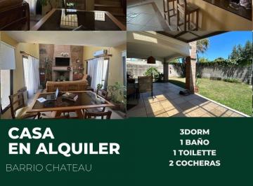 Casa de 5 ambientes, Córdoba · Casa Alquiler Barrio Chateau