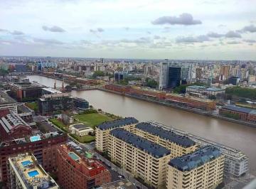 Departamento · 127m² · 3 Ambientes · 1 Cochera · Le Parc Puerto Madero. Piso Altísimo! Inmejorable Vista y Departamento de 2 Suites y Gran Vista! Imp