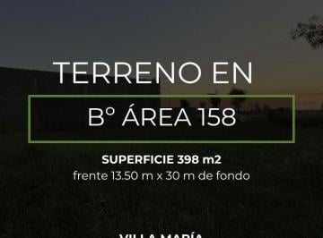 Terreno , Villa María · Se Vende Terreno en Area 158, Villa Maria