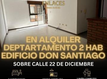 Departamento · 50m² · 3 Ambientes · Departamento de 2 Dorm. en Alquiler