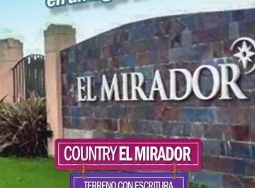 Terreno · 400m² · Terreno en Country El Mirador