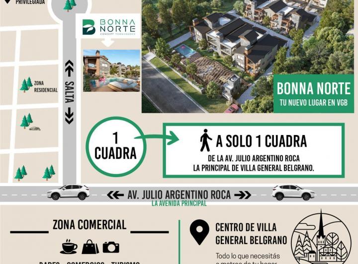 Departamento · 63m² · 2 Ambientes · 1 Cochera