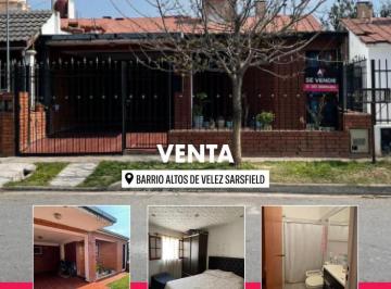 Casa de 3 ambientes, Córdoba · Venta Casa 2 Dorm., Barrio Altos Velez Sarsfield