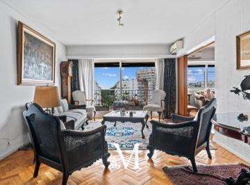 Departamento · 157m² · 5 Ambientes · 1 Cochera · Departamento en Venta Piso Alto 4 Ambientes con Dependencia y Cochera Seg. 24 H