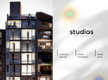 Departamento de 2 ambientes, Recoleta · 2 Ambientes a Estrenar, Apto Profesional, Recoleta