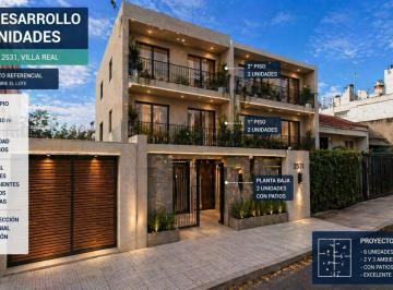 Terreno · 93m² · Venta Lote Villa Real 8,66 Frente Ideal PH 6 Unidades Acepta Financiacion