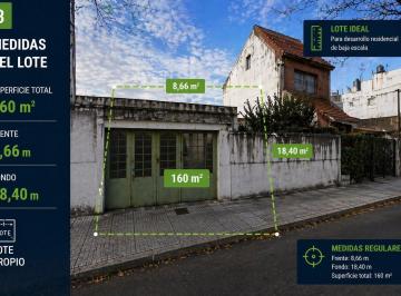 Terreno · 93m² · Venta Lote Villa Real 8,66 Frente Ideal PH 6 Unidades Acepta Financiacion