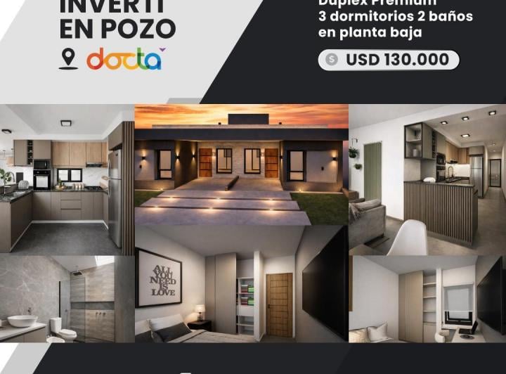 Desarrollo horizontal , Córdoba · Duplex Premium 3 Dorm 2 Baños Docta Etapa 4