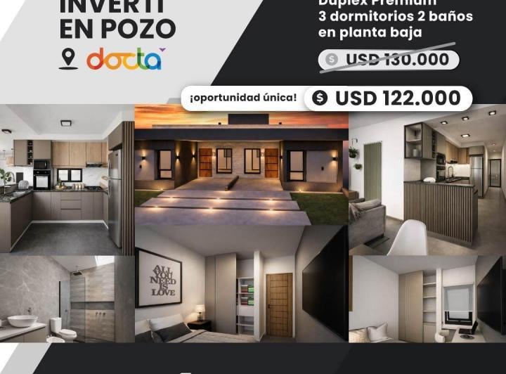 Desarrollo horizontal , Córdoba · Oportunidad! Duplex Premium 3 Dorm 2 Baños Docta Etapa 4