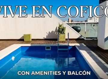 Departamento · 68m² · 3 Ambientes · 1 Cochera · Departamento 2 Dorm. 2 Baños Frente Amenities Cofico