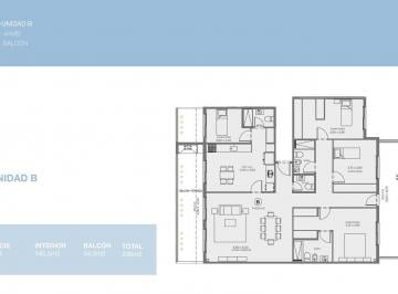 Departamento · 193m² · 4 Ambientes · Departamento - L. de Nuñez