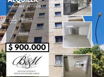 Local comercial , Córdoba · Local Comercial en Alquiler – Deán Funes 889