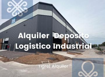 Depósito · 280m² · 1 Cochera · Depostio en Alquiler de 280 m² en Centro Logistico en Tigre`