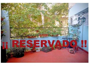 Departamento de 3 ambientes, Almagro · Reservado - Espectacular, Único. Terraza + Parrilla + 2 Dorm. + Living Comedor