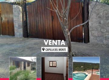 Casa de 4 ambientes, Capilla del Monte · Casa con Departamento en Venta Ubicada en Capilla del Monte, 2 Dorm. y Pileta