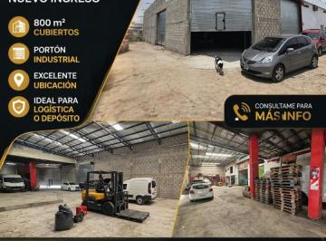 Bodega-Galpón , José C Paz · Importante Depósito 800 m² en Esquina - José C Paz