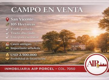 Campo · 8 Ambientes · Campo - San Vicente