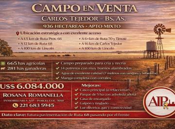 Campo · 2 Dormitorios · Campo - Esteban de Luca