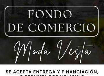 Fondo de comercio , Villa María · Se Vende Fondo de Comercio en Villa Maria