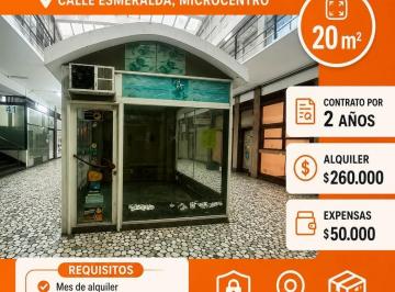 Local comercial · 20m² · 1 Ambiente · Local Comercial en Alquiler - 1 Baño - Microcentro