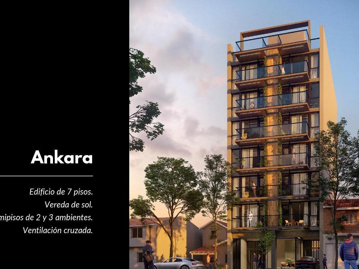 Venta departamento de 2 ambientes A estrenar-Edificio Ankara I, Zona Chauvin