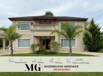 Casa · 400m² · 6 Ambientes · 2 Cocheras · Casa Venta - Country Club El Paraiso