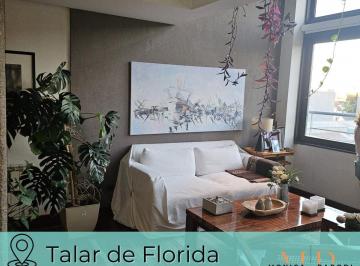 Departamento · 120m² · 3 Ambientes · 1 Cochera · Departamento Triplex en Venta en Complejo Talar de Florida con Cochera y Terraza