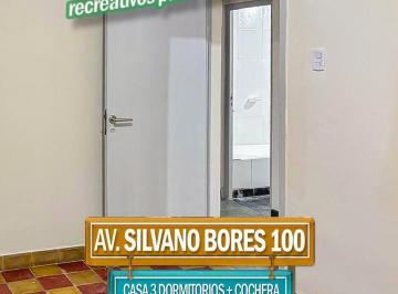 Casa · 150m² · 3 Dormitorios · 1 Cochera · Casa 3 Dorm. en Av Silvano Bores Al 100