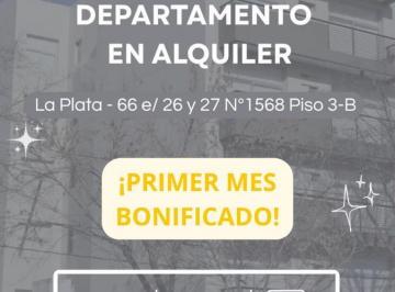 Departamento · 40m² · 1 Ambiente · Departamento - La Plata